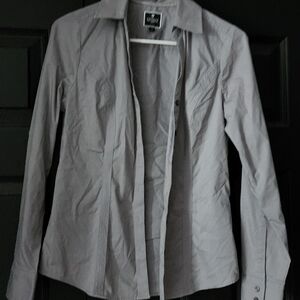 Express Essential Light Gray Shirt